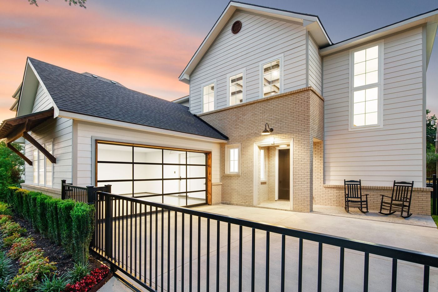 Take a look at the exterior of the home at 3935 Lively Lane in Dallas, TX.