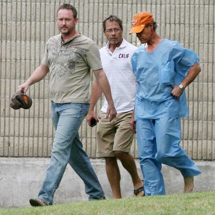 Randy Travis left the Grayson County Jail in Sherman on Aug. 8, 2012, after being arraigned...