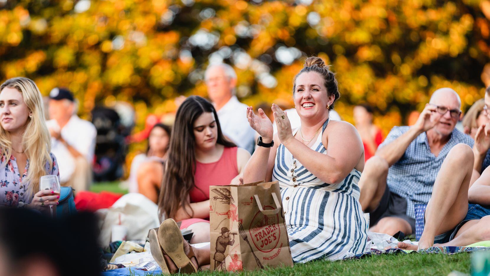 Audiences gathered for picnics and music at the first annual “Under the Stars with The...
