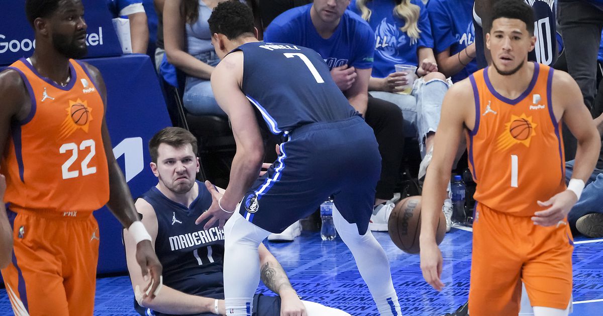 Luka Doncic gives Chris Paul a taste of his own medicine as Mavs knot series 2-2 with Suns