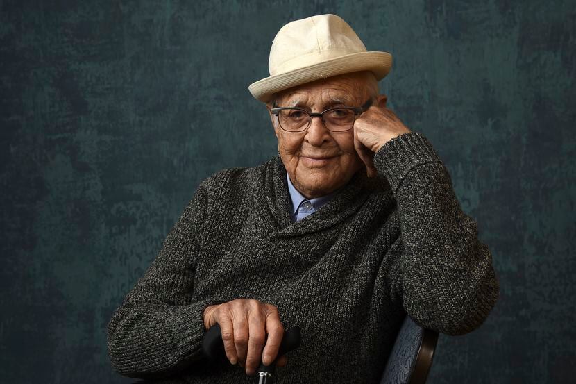 FILE - Norman Lear, executive producer of the Pop TV series "One Day at a Time," poses for a...
