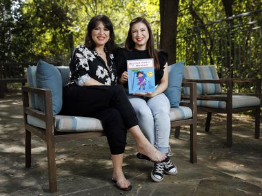 The Dallas mother-daughter duo of Linda Garcia (left) and Elizabeth Ruiz wrote My Stock Market Workbook, which seeks to teach young children about investing and generational wealth in a coloring book.