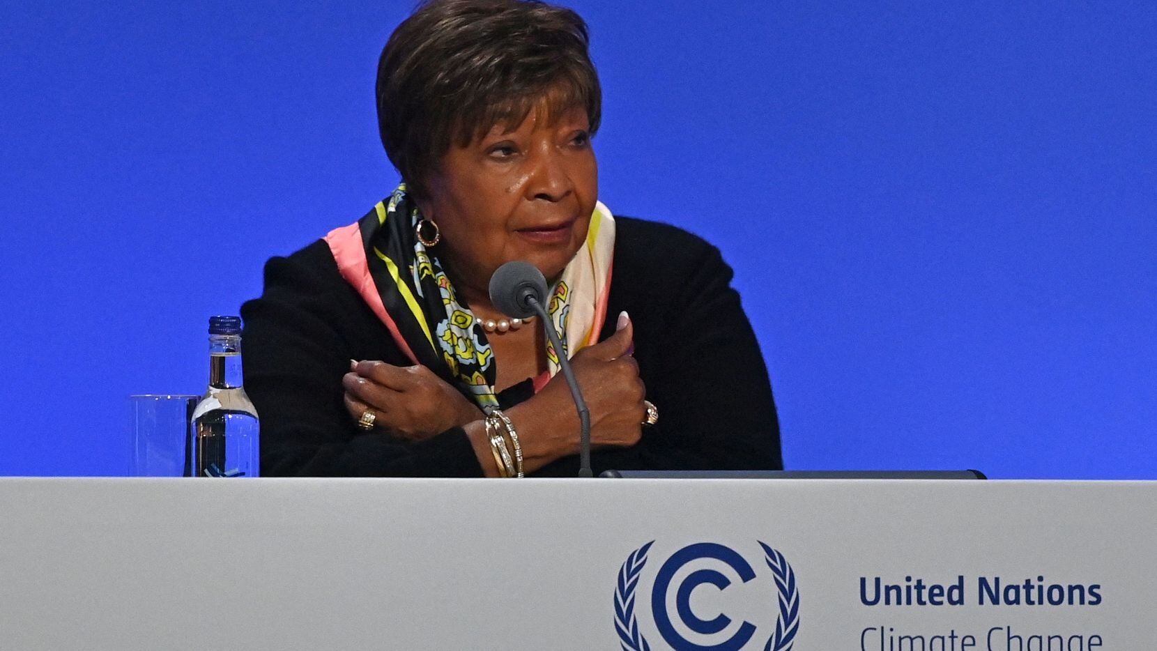 Rep. Eddie Bernice Johnson, chair of the House science committee, attends a session of the...