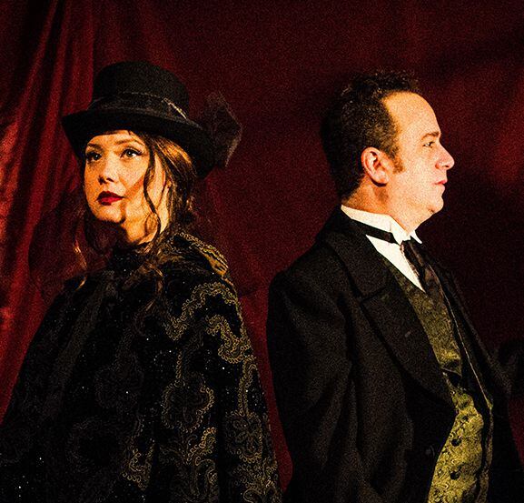 Natalie Young and Michael Federico "Dr. Jekyll and Mr. Hyde"