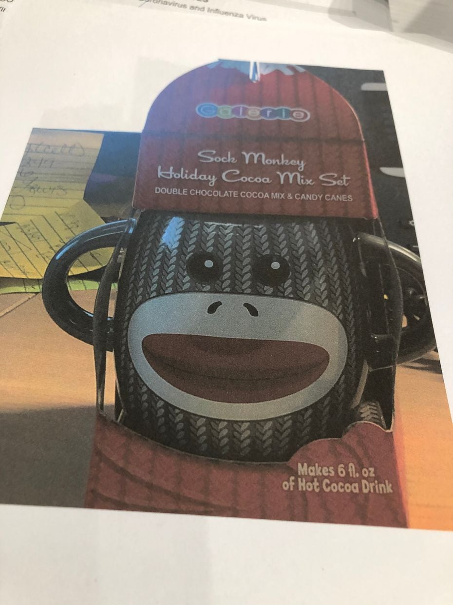 A photograph of a mug given as a gift to Black employees at Parkland Hospital. Dallas County Commissioner John Wiley Price criticized the gift.