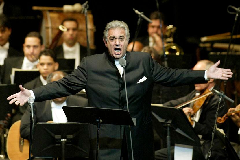 El tenor Plácido Domingo en una fotografía de 2004.