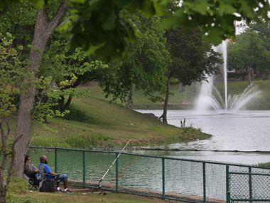 You can enjoy a relaxing afternoon of fishing at the Lake Cliff Park, 300 E. Colorado Blvd.,...