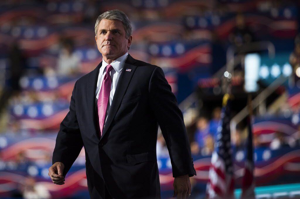 U.S. Rep. Michael McCaul of Texas takes the stage to speak during the second session of the...