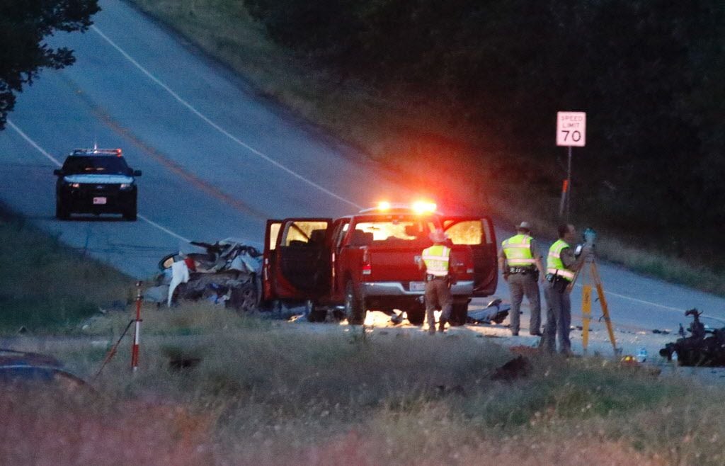 The crash on State Highway 121 near Westminster, about 50 miles northeast of Dallas,...