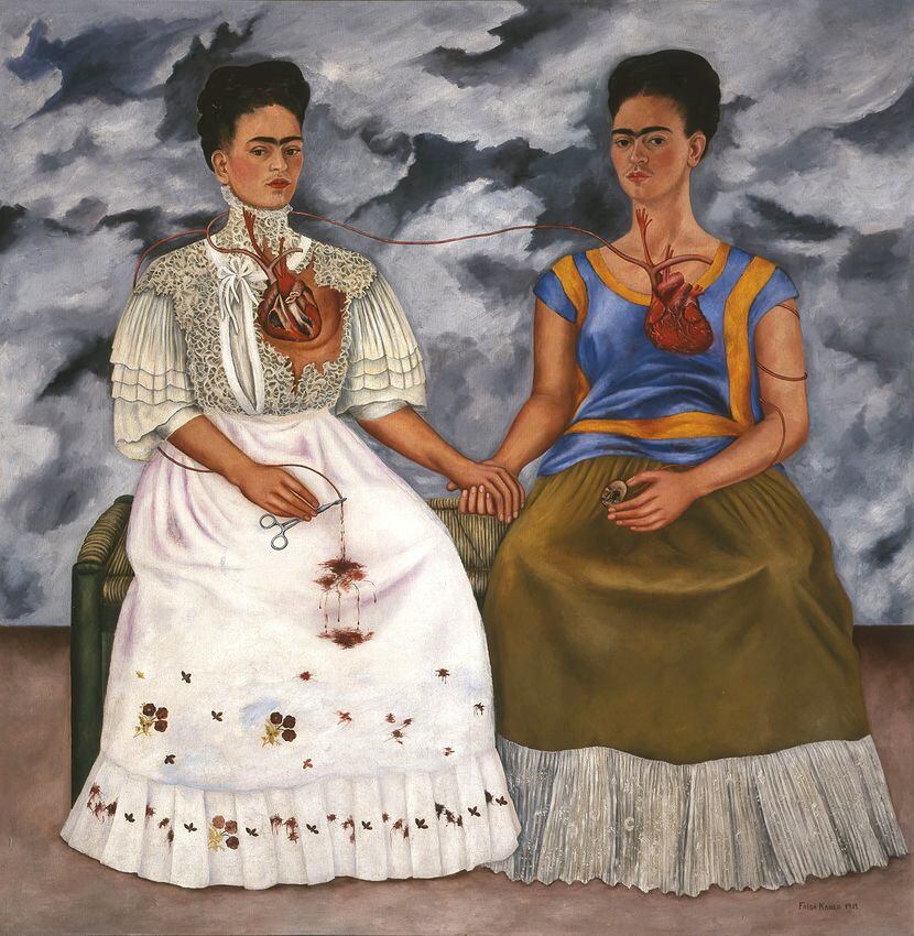 Las Dos Fridas, de Frida Kahlo. Cortesía DMA