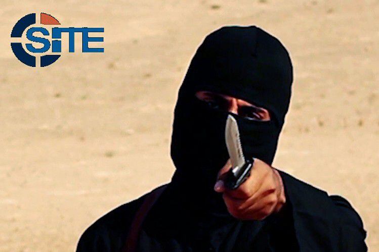 Una imagen del terrorista conocido como “Yihadi John” que habría sido el objetivo de un...