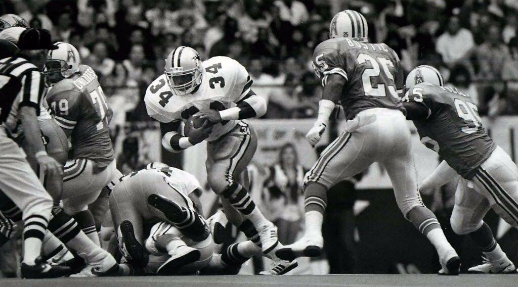 November 24, 1988 - Dallas Cowboys v. Houston Oilers - Texas Stadium - Herschel Walker (34)