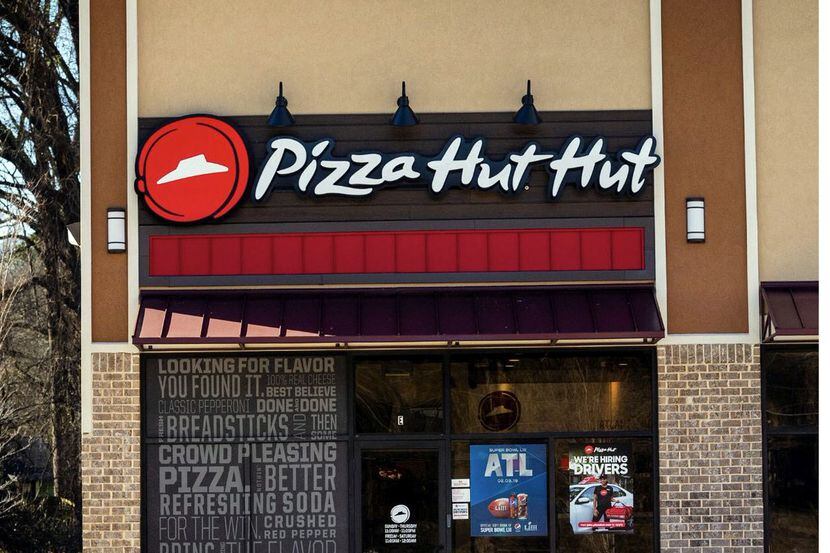 Las pizzerías en Atlanta de la cadena Pizza Hut cambiaron temporalmente su nombre a Pizza...