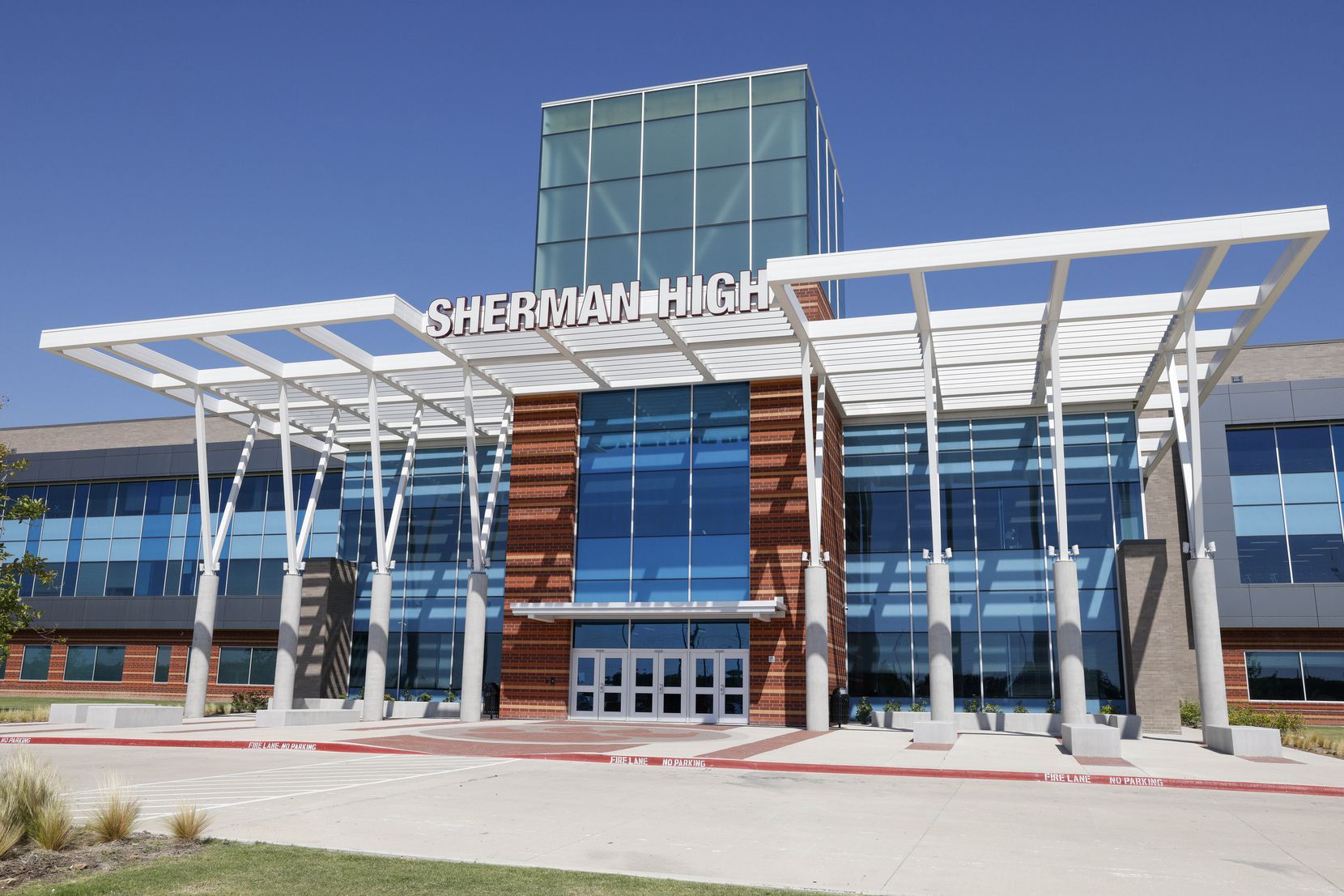 Sherman's new high school came with a $3 million price tag.