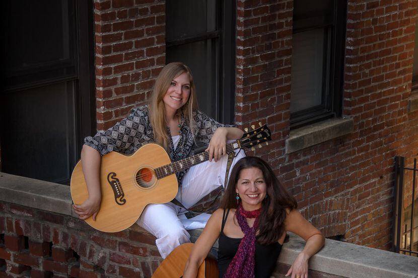  Kipyn Martin, left, and Allison Shapira are singer-songwriters well worth watching in the...