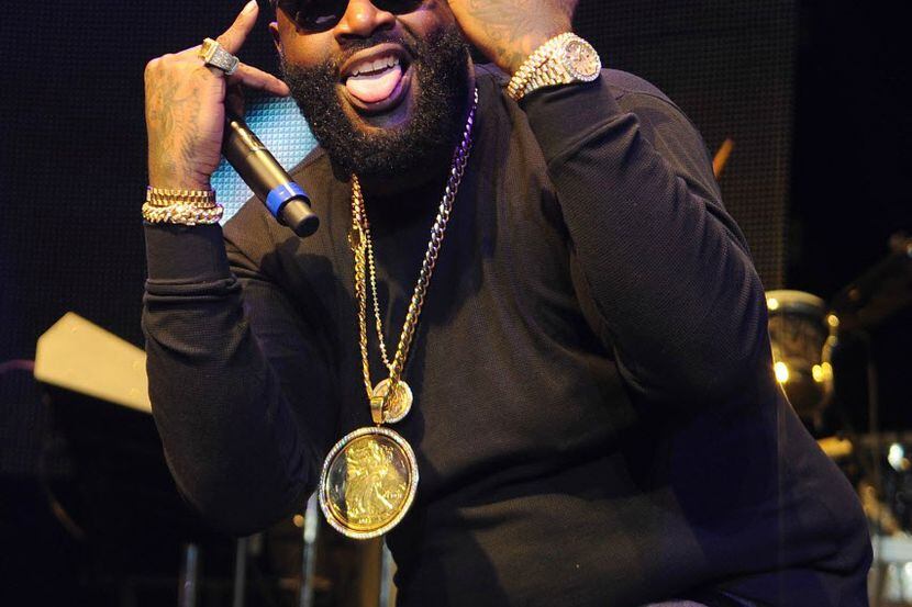 Rick Ross is photographed on Dec. 5, 2015, in Newark, N.J.