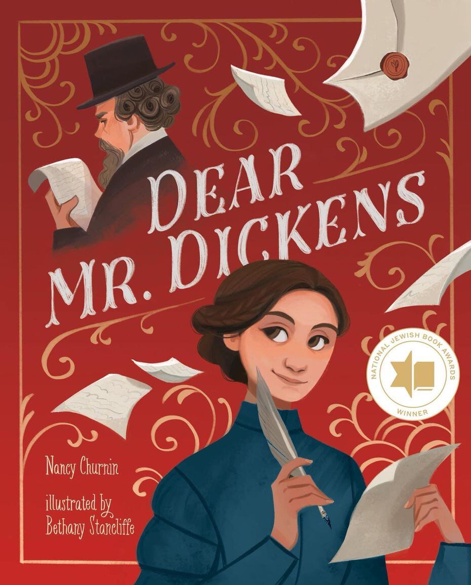 'Dear Mr. Dickens' was written by Nancy Churnin and illustrated by Bethany Stancliffe.