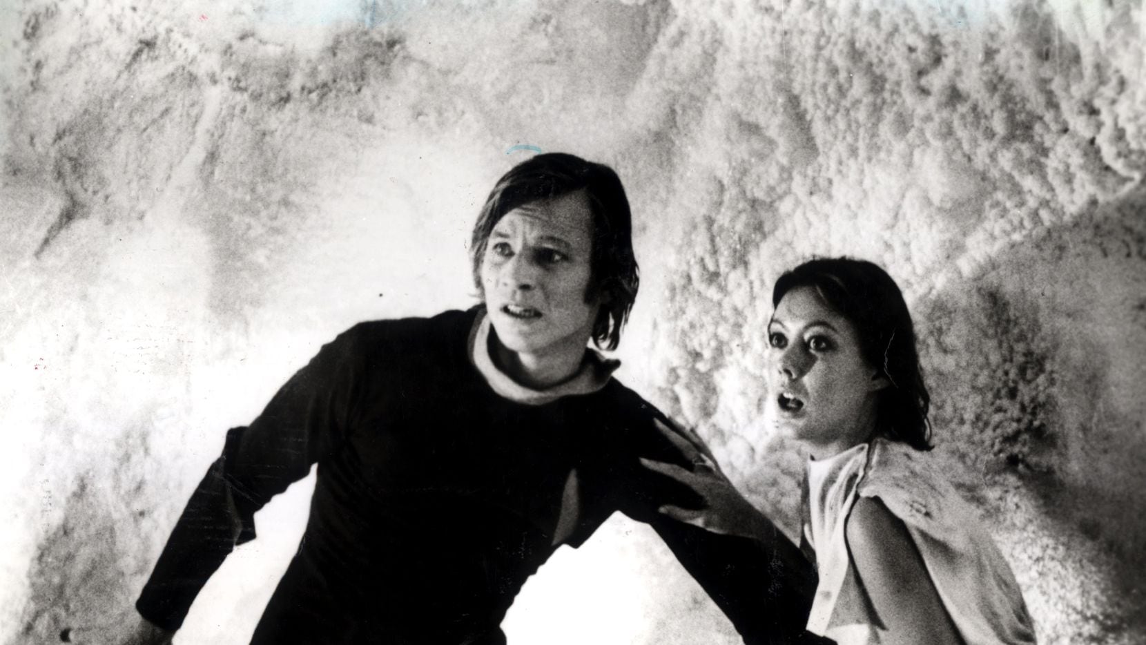 Michael York and Jenny Agutter in 1977's 'Logan's Run,' filmed in Dallas.