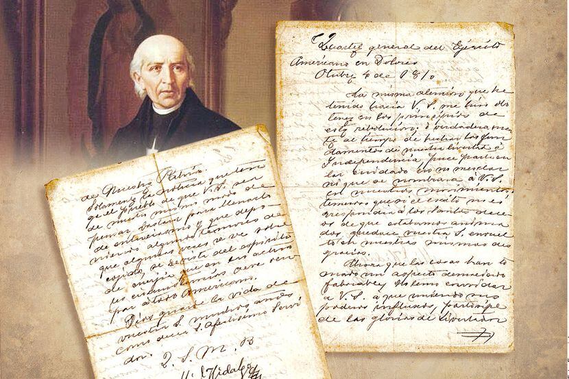 El manuscrito de Miguel Hidalgo, con un precio estimado de entre 110 mil y 130 mil pesos...
