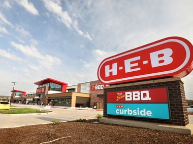 The H-E-B store in Allen was photographed a couple of weeks before it opened on Oct. 4. The...