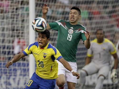 México vs. Ecuador en Arlington en mayo de 2014. Foto DMN