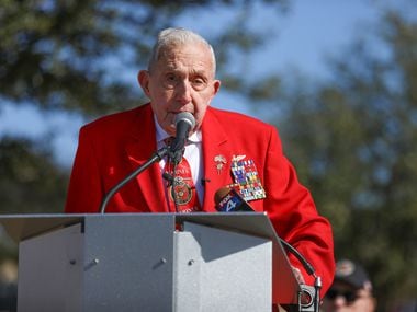 Marine Corps Lt. Gen. Richard Carey on Monday, Jan. 10, 2022, shared his memories of the Korean War and told of work that has gone into planning the 