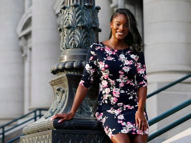 Jordan Avery Garrett, 26, is a second-year school student at the University of North Texas-Dallas College of Law and is the president of the Black Law Students Association. She said Kamala Harris' rise to vice president has broken the glass ceilings not only for Black women, but for all women.