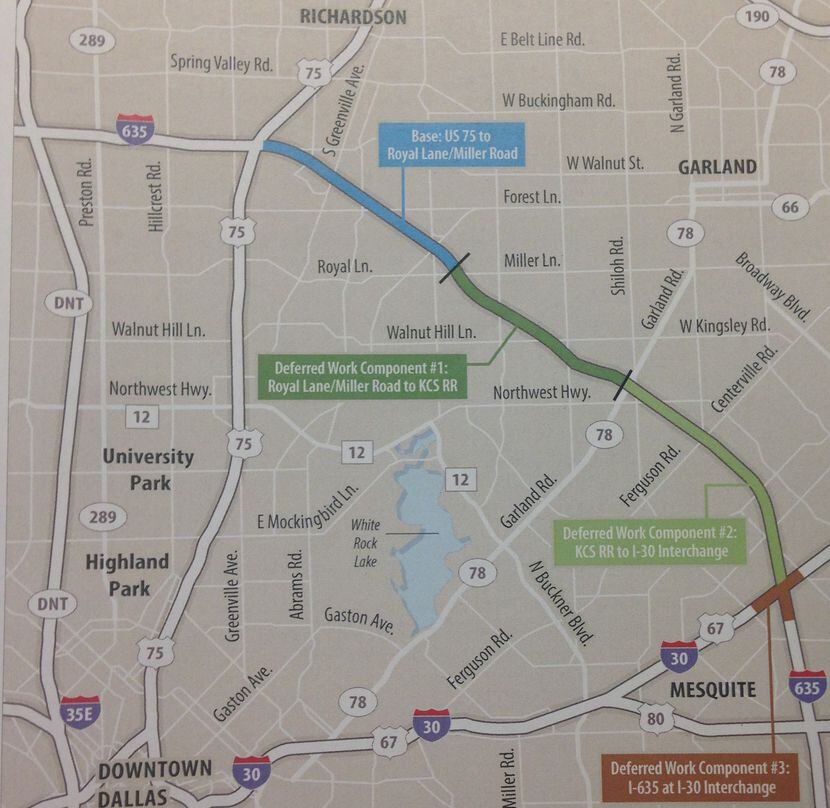 If funding is approved, the section of LBJ Freeway between Central Expressway and Royal...