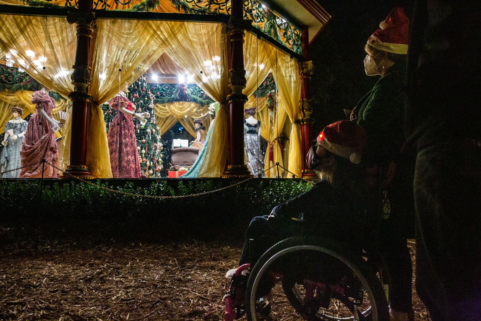 The Dallas Arboretum's “The 12 Days of Christmas” display is now open for day and nighttime...
