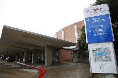 The Arena at the Kay Bailey Hutchison Convention Center, once called Memorial Auditorium, in...