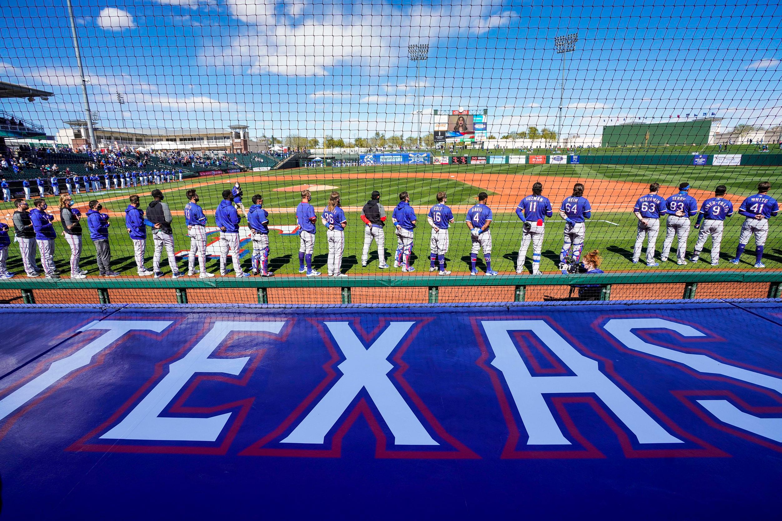 Surprise Stadium Review - Kansas City Royals, Texas Rangers