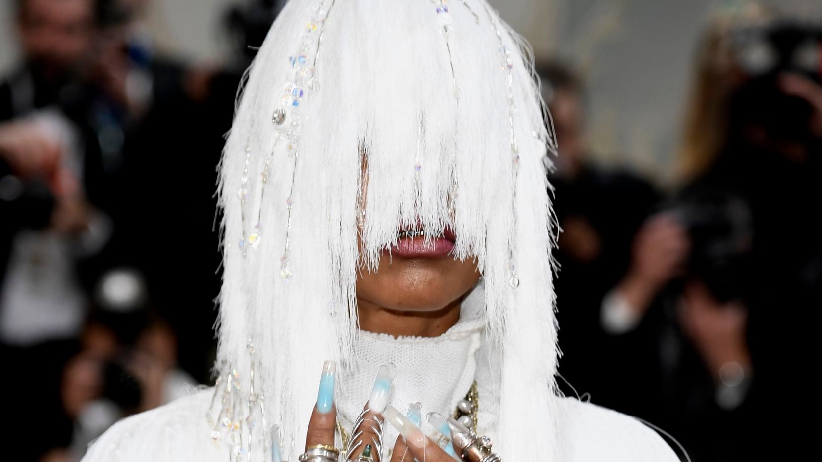 Erykah Badu and Patrick Mahomes pay tribute to Karl Lagerfeld at