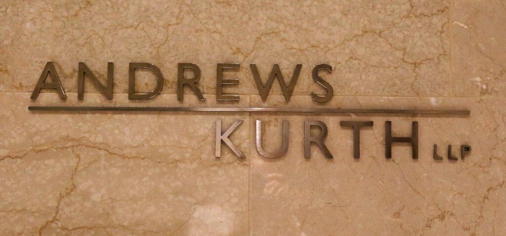 Andrews Kurth, LLP, located at 1717 Main St. in Dallas. Photo taken on Thursday, May 26,...