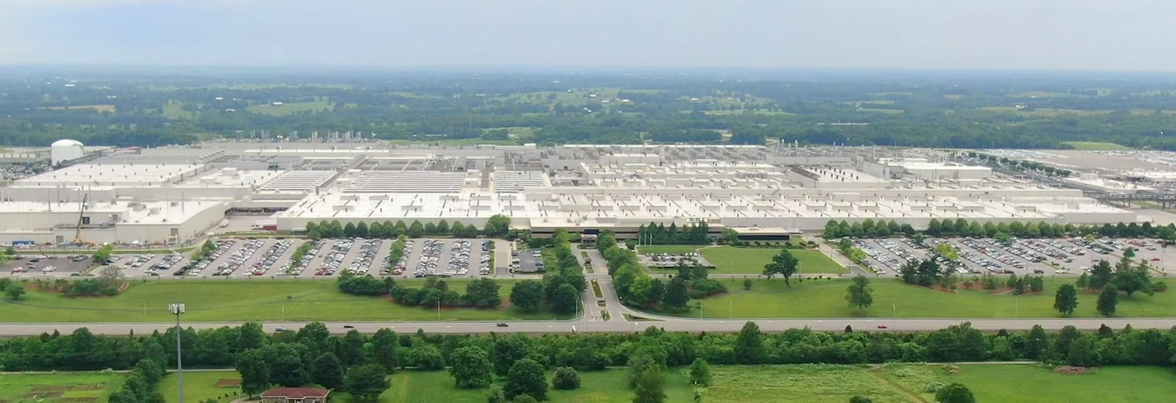 L'usine de fabrication de Toyota à Georgetown, Ky.