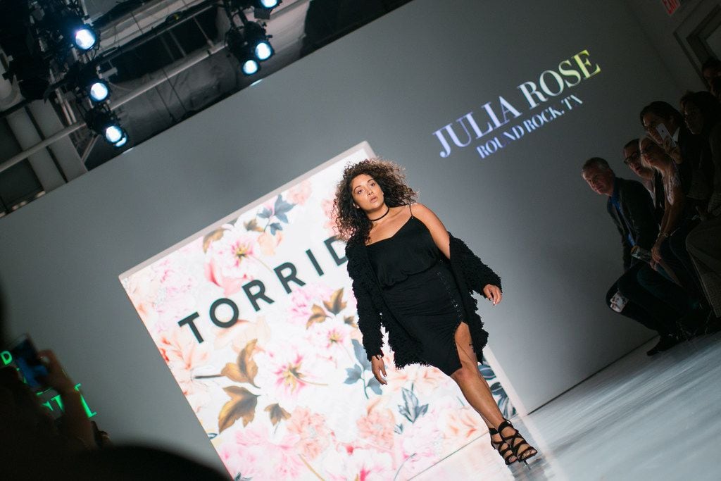Julia Rose Miller of Round Rock is one of the four finalists in the Torrid model search.
