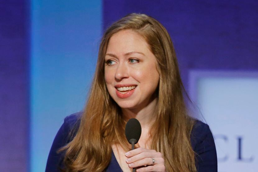 In this Sept. 19, 2016 file photo, Chelsea Clinton speaks at the Clinton Global Initiative...