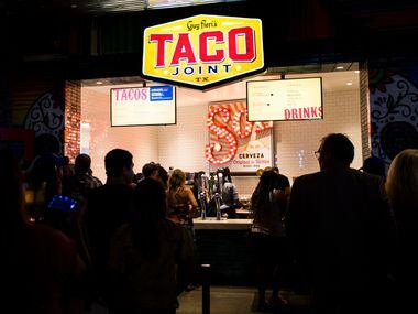 TV personality Guy Fieri opened an original concept called Guy's Taco Joint at Texas Live in...
