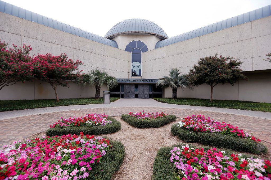 Exterior of the African-American Museum at Fair Park in Dallas.