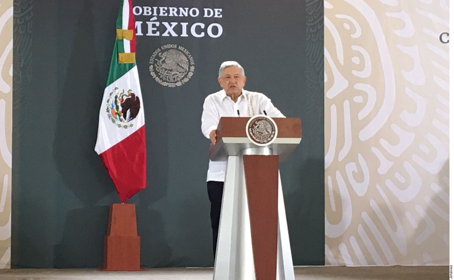 El presidente Andrés Manuel López Obrador ofreció desde Cancún, México su conferencia...