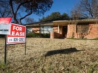 Dallas-area single-family home rents are close to $1,900 a month.
