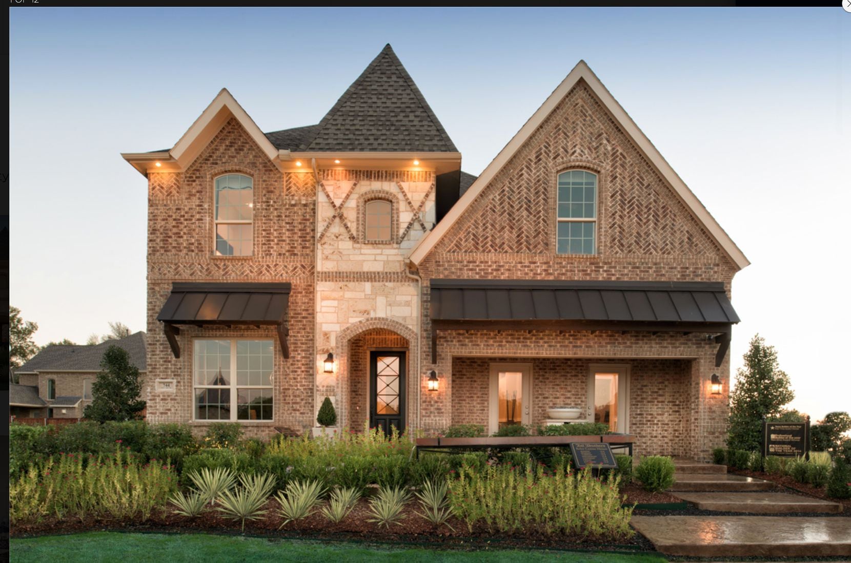 Toll Brothers builds more than 300 luxury single-family homes a year in North Texas,...