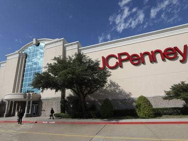 The Stonebriar Mall J.C. Penney store in Frisco is shown earlier this month. The sale of the company is now expected to close Monday.