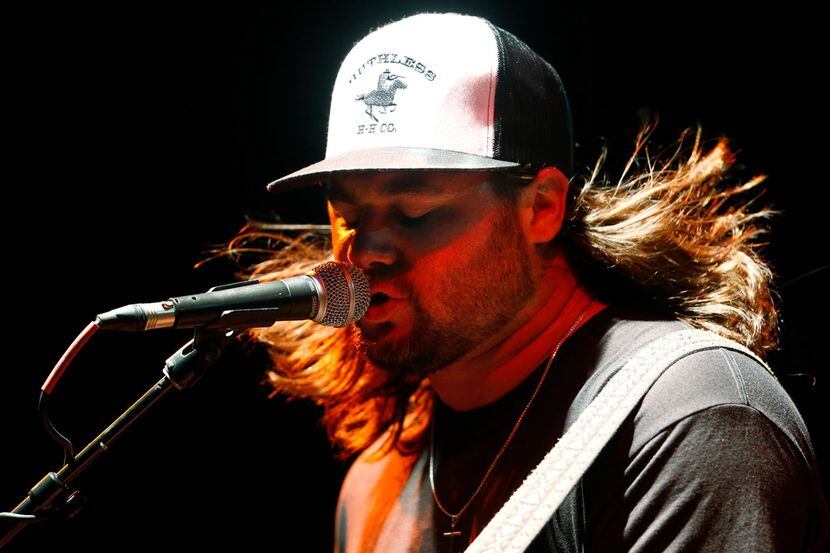 Koe Wetzel sings during the Heart o' Texas Fair in Waco in October. This independent Texas...