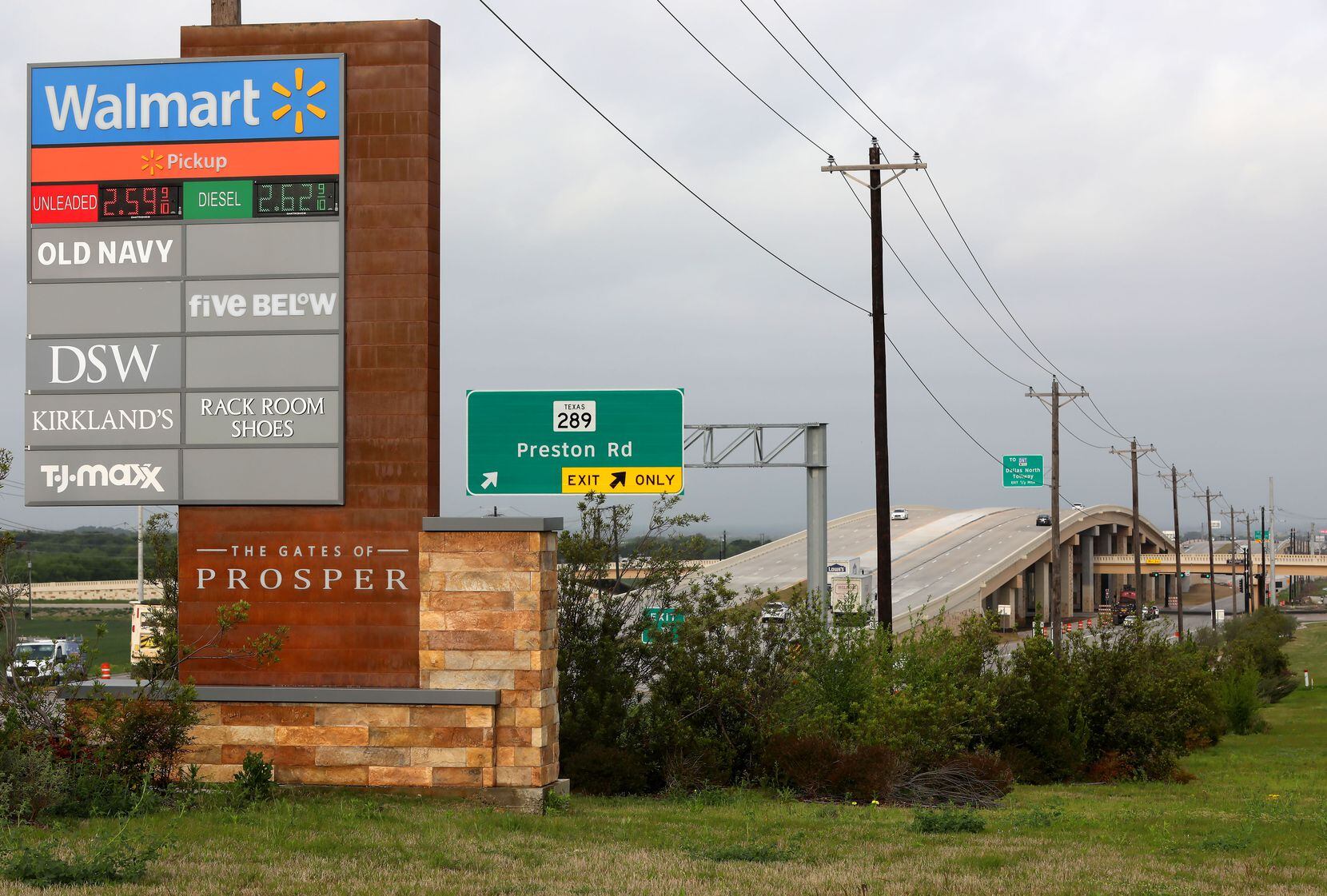 The Gates of Prosper shopping center will have almost 800,000 square feet of retail and...