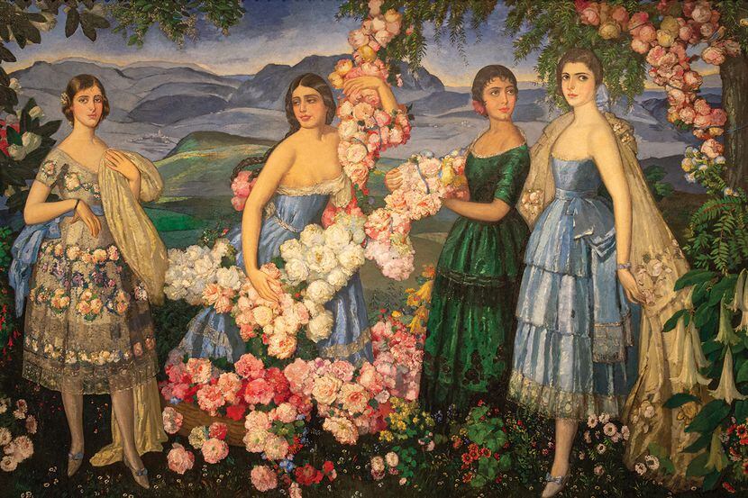 "Flores mexicanas" de Alfredo Ramos Martínez es una obra recientemente redescubierta y que...