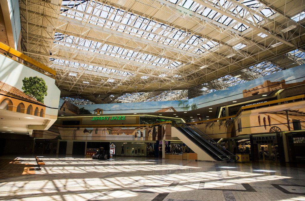 The main atrium of Southwest Center Mall, which will undergo major renovations and be...