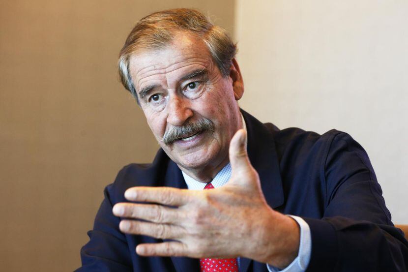 El expresidente mexicano Vicente Fox se refirió en duros términos a la propuesta de Donald...