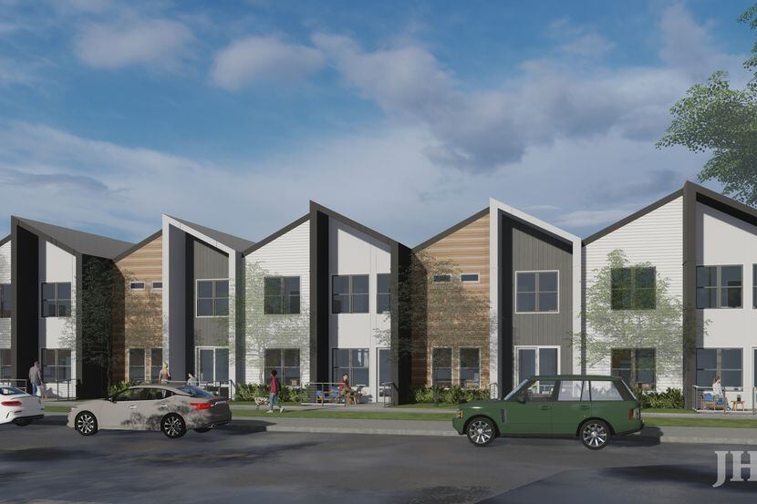 Rendering of Wolf Creek Farms, a 343-unit rental community in Melissa expected to be...