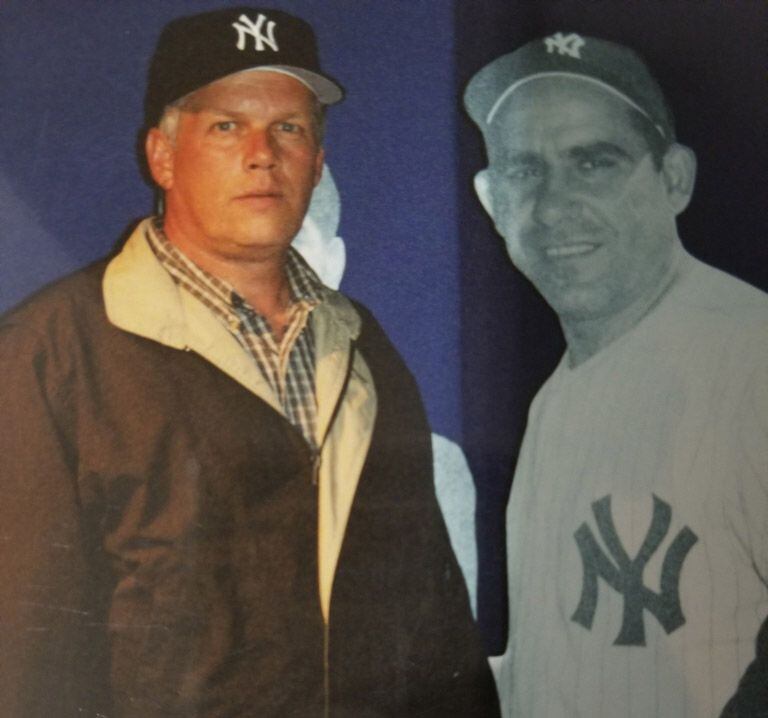 Former Northview High School baseball coach Tom Quinley had a profound influence on new Texas Rangers manager Chris Woodward. Quinley wore No. 8 because of his love of Yogi Berra. (Courtesy/Chris Woodward)