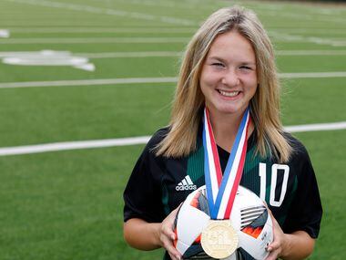 Southlake Carroll's Kennedy Fuller was named The Dallas Morning News' All-Area Player of the...